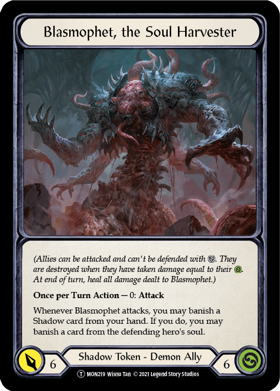 Blasmophet, the Soul Harvester // Ursur, the Soul Reaper [U-MON219 // U-MON220] (Monarch Unlimited) Unlimited Normal - POKÉ JEUX