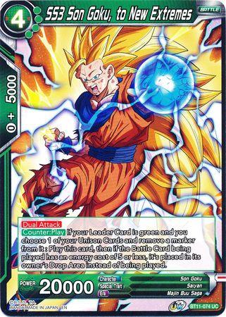 SS3 Son Goku, to New Extremes (BT11-074) [Vermilion Bloodline] - POKÉ JEUX