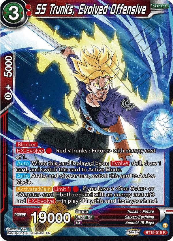 SS Trunks, Evolved Offensive (BT19-015) [Fighter's Ambition] - POKÉ JEUX