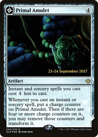 Primal Amulet // Primal Wellspring [Ixalan Prerelease Promos]