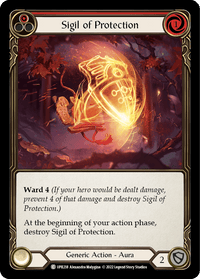 Sigil of Protection (Red) [UPR218] (Uprising) - POKÉ JEUX