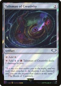 Talisman of Creativity (Surge Foil) [Warhammer 40,000]