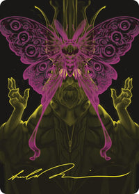 Victor, Valgavoth's Seneschal Art Card (44/54) (Gold-Stamped Signature) [Duskmourn: House of Horror Art Series]