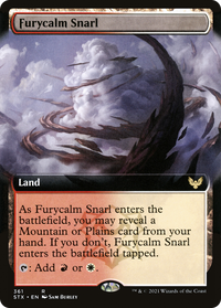 Furycalm Snarl (Extended Art) [Strixhaven: School of Mages]