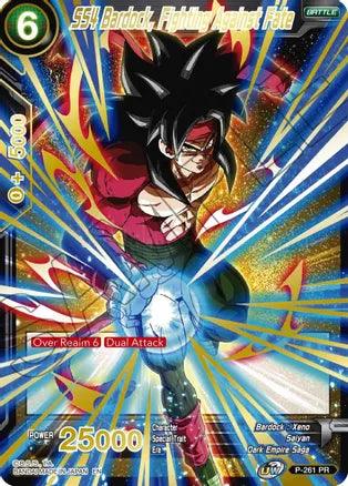 SS4 Bardock, Fighting Against Fate (Gold Stamped) (P-261) [Mythic Booster] - POKÉ JEUX