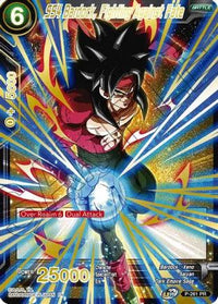SS4 Bardock, Fighting Against Fate (Gold Stamped) (P-261) [Mythic Booster] - POKÉ JEUX