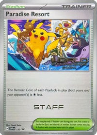 Paradise Resort (World Championships 2024) [Staff] (150) - SV Scarlet & Violet Promo Cards