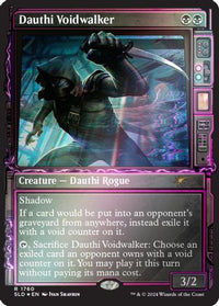 Dauthi Voidwalker (Rainbow Foil) (SLD-1760) - Secret Lair Drop Series Foil