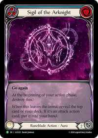 Sigil of the Arknight (Extended Art) [LGS325] (Promo)  Rainbow Foil