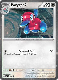 Porygon2 (Cosmos Holo) (138) - SV Scarlet & Violet Promo Cards