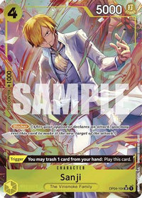 Sanji (OP04-104) (Alternate Art) [Premium Booster -The Best-]