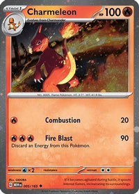 Charmeleon (Cosmos Holo) (5/165)  - Miscellaneous Cards & Products Holofoil
