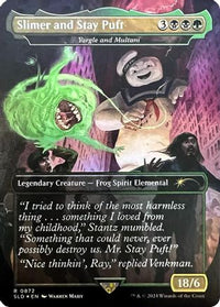 Slimer and Stay Puft - Yargle and Multani (SLD-872) - Secret Lair Drop Series