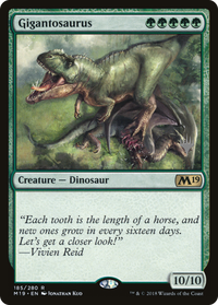 Gigantosaurus (Promo Pack) [Core Set 2019 Promos]
