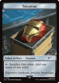 Treasure Token (1736) (Rainbow Foil) (SLD-1736) - Secret Lair Drop Series Foil