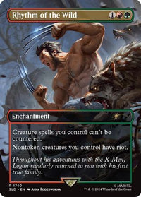 Rhythm of the Wild (Rainbow Foil) (SLD-1740) - Secret Lair Drop Series Foil