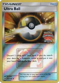 Ultra Ball (Europe Championships) (135/149)  - League & Championship Cards Reverse Holofoil