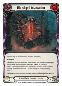 Bloodspill Invocation (Blue) [1HP293] (History Pack 1) - POKÉ JEUX