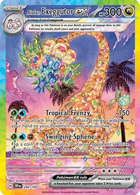 Alolan Exeggutor ex (242/191)  - SV08 Surging Sparks Holofoil