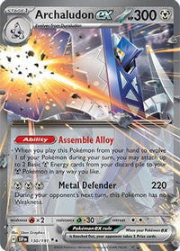 Archaludon ex (130/191)  - SV08 Surging Sparks Holofoil