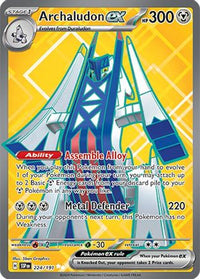 Archaludon ex (224/191) - SV08 Surging Sparks Holofoil
