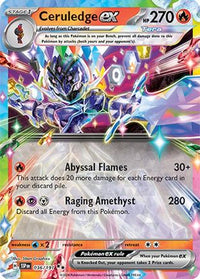 Ceruledge ex (36) - SV08 Surging Sparks Holofoil