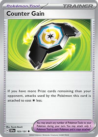 Counter Gain (169) - SV08 Surging Sparks