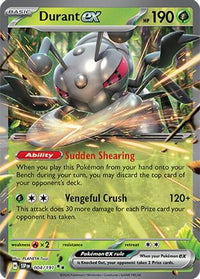 Durant ex (4/191)  - SV08 Surging Sparks Holofoil