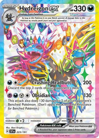 Hydreigon ex (223/191) - SV08 Surging Sparks Holofoil