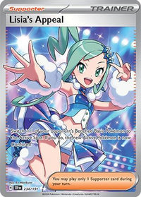 Lisia's Appeal (234/191)  - SV08 Surging Sparks Holofoil