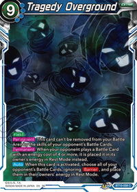 Tragedy Overground (Reprint) (BT10-058) [Ultimate Deck 2023] - POKÉ JEUX