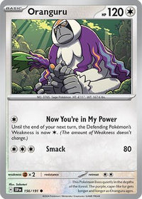 Oranguru (156) - SV08 Surging Sparks