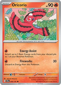 Oricorio (26/191)  - SV08 Surging Sparks