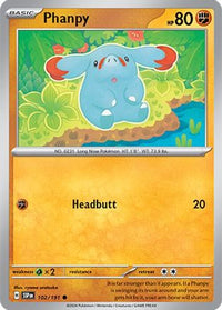 Phanpy (102/191)  - SV08 Surging Sparks