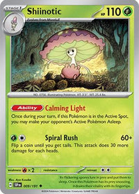 Shiinotic (9/191)  - SV08 Surging Sparks