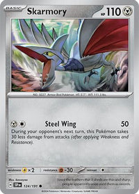 Skarmory (124/191)  - SV08 Surging Sparks