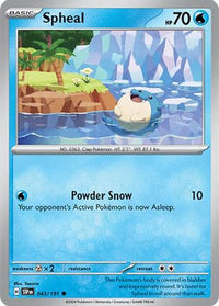 Spheal (43/191)  - SV08 Surging Sparks