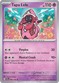 Tapu Lele (92) - SV08 Surging Sparks Holofoil