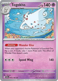 Togekiss (72/191) - SV08 Surging Sparks Holofoil
