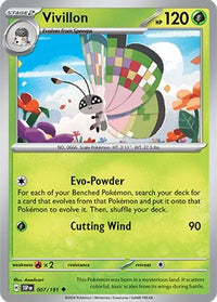 Vivillon (7/191)  - SV08 Surging Sparks