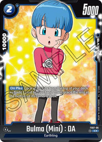Bulma (Mini) : DA (Bonus Pack Alternate Art) [Starter Deck: Vegeta (Mini)]