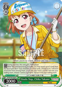 Koala Nap, Chika Takami (SIS/W109-E040 R) [Love Live School idol festival 2 MIRACLE LIVE!]