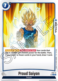 Proud Saiyan [Starter Deck: Vegeta (Mini)]