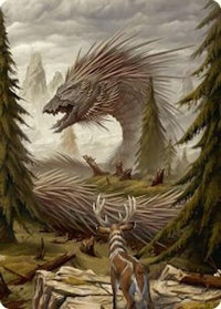 Quilled Greatwurm Art Card (44/54) (ASFDN-044) - Art Series: Foundations