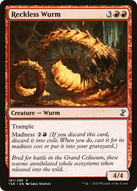 Reckless Wurm [Time Spiral Remastered]