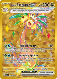 Alolan Exeggutor ex (248/191) - SV08 Surging Sparks Holofoil