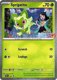 Sprigatito (191) - SV Scarlet & Violet Promo Cards Holofoil