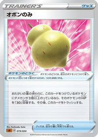 Sitrus Berry 019/024 - sA Fighting Starter Set V  (Japanese)