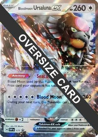 Bloodmoon Ursaluna ex (141) - Jumbo Cards Holofoil
