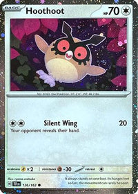 Hoothoot (Cosmos Holo) (126/162) - SV Scarlet & Violet Promo Cards Holofoil